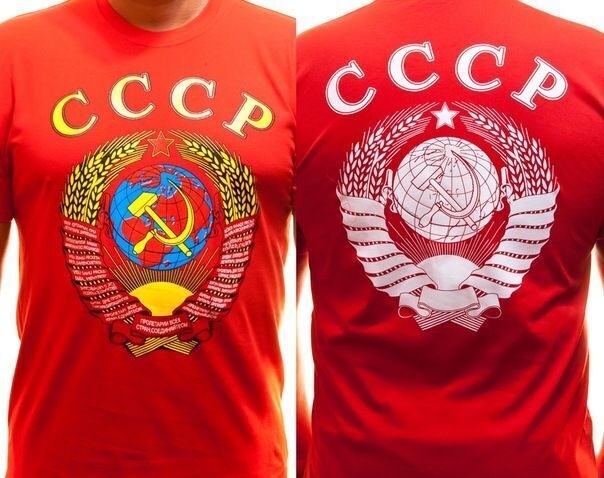 Футболка СССР красная